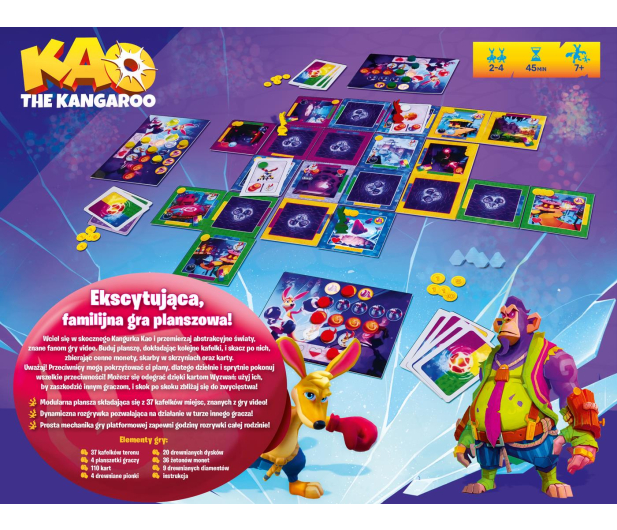 CENEGA Kangurek Kao Gra planszowa - 1132281 - zdjęcie 2